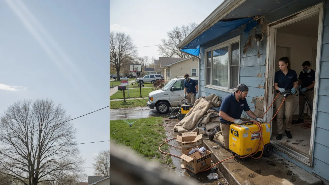 Basement Flood Cleanup in Santo, TX near me